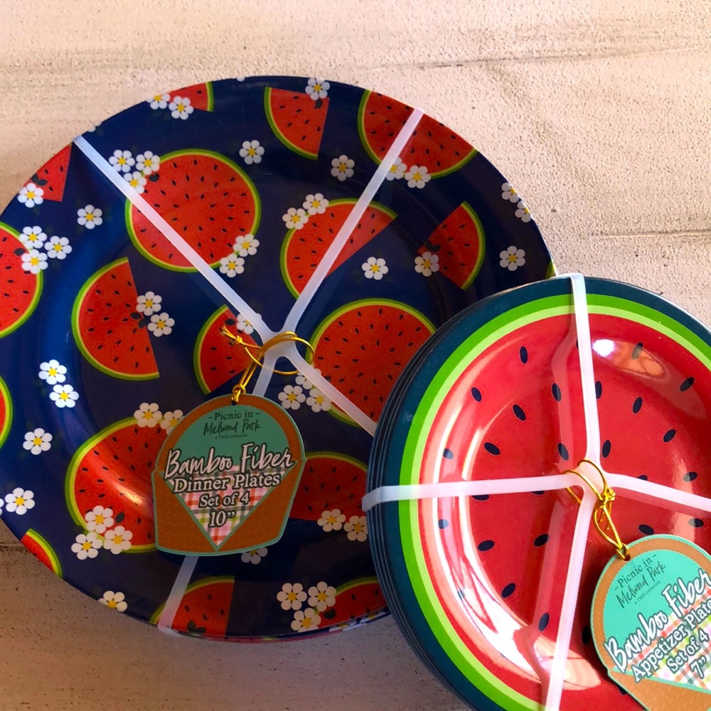 Watermelon plates